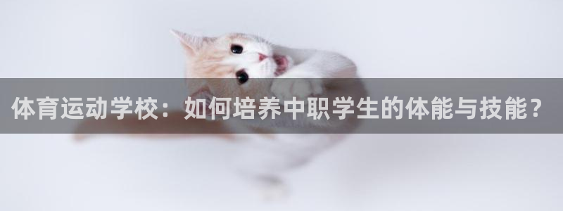 意昂5体育3在线注册：体育运动学校：如何培养中职学生的体能与技能？