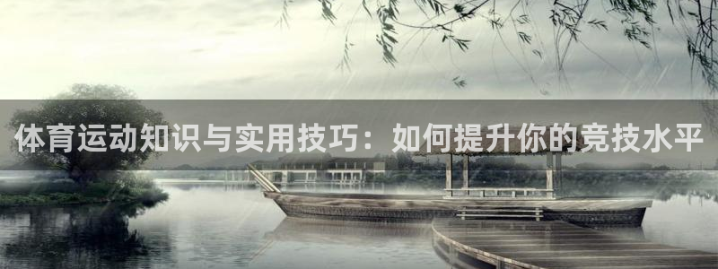 意昂5体育app下载：体育运动知识与实用技巧：如何提升你的竞技水平